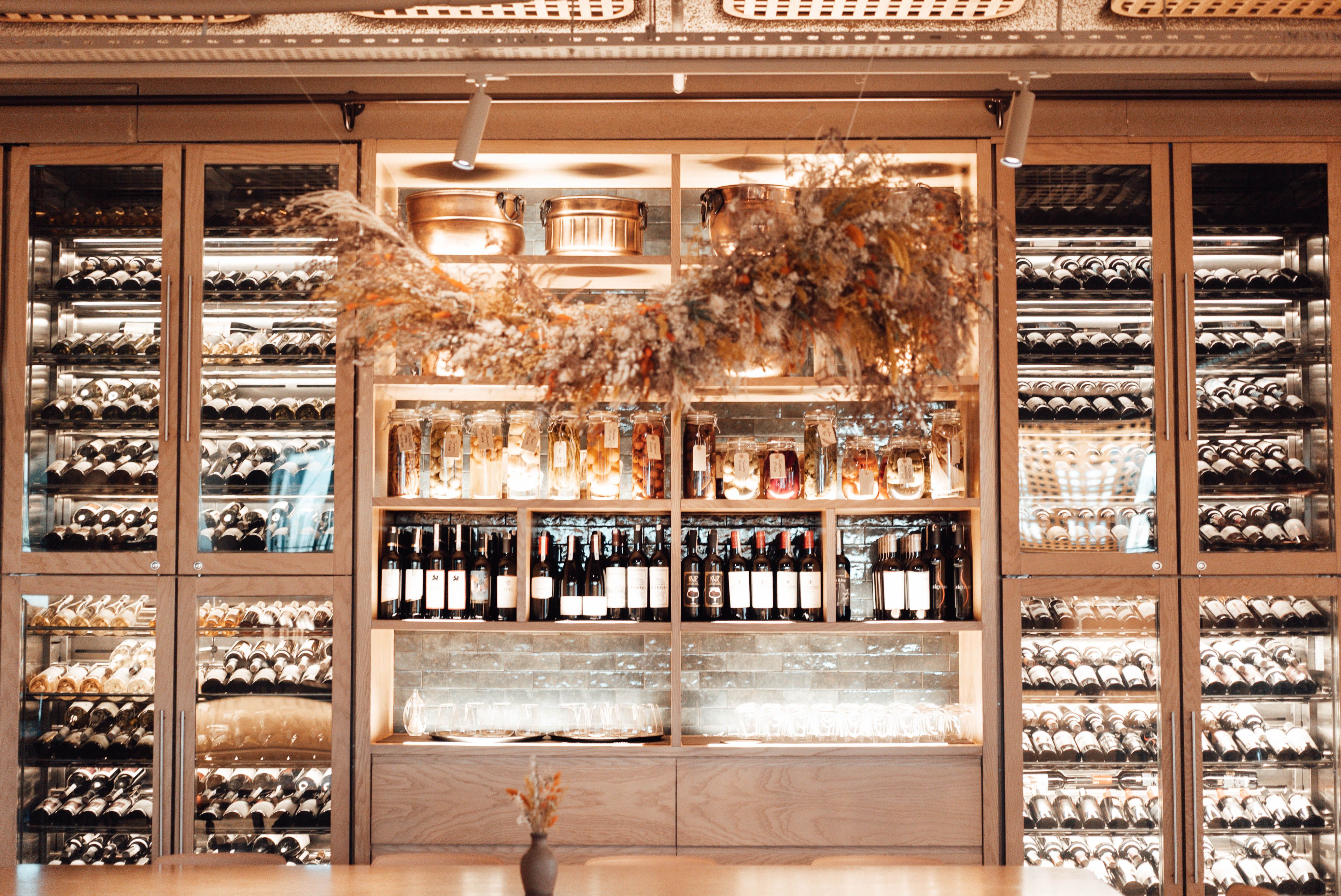 Custom wine cellar